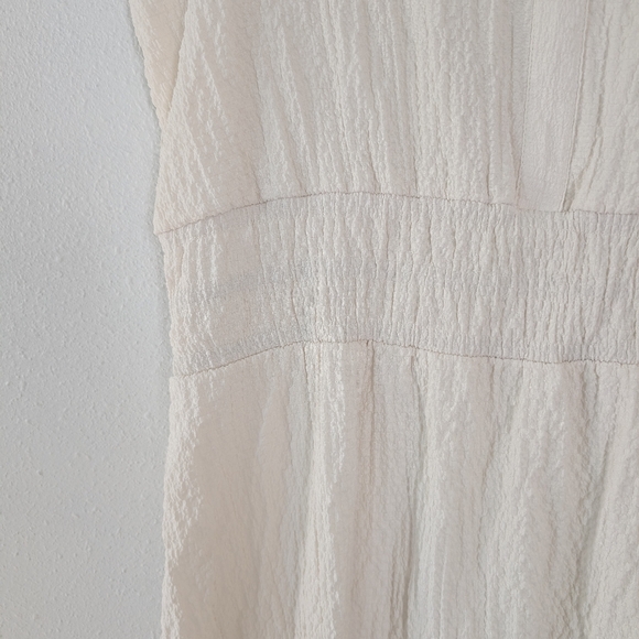 Maurice's Bare Notch Neck Skater Dress Ivory Size XL - Picture 8 of 9